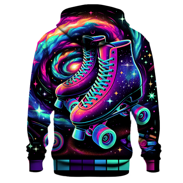 Cosmic Roller Skates Hoodie