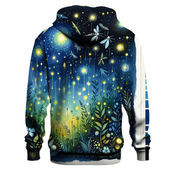 Firefly Night Design Hoodie