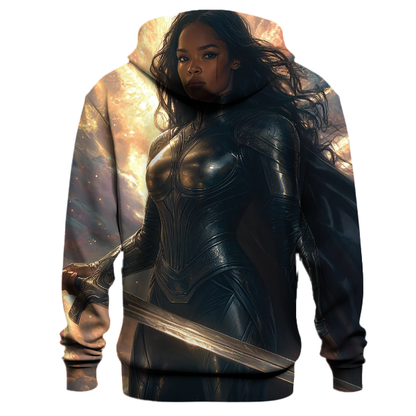 Tessa Thompson: Bold Chronicles of the Valkyrian Vanguard Hoodie