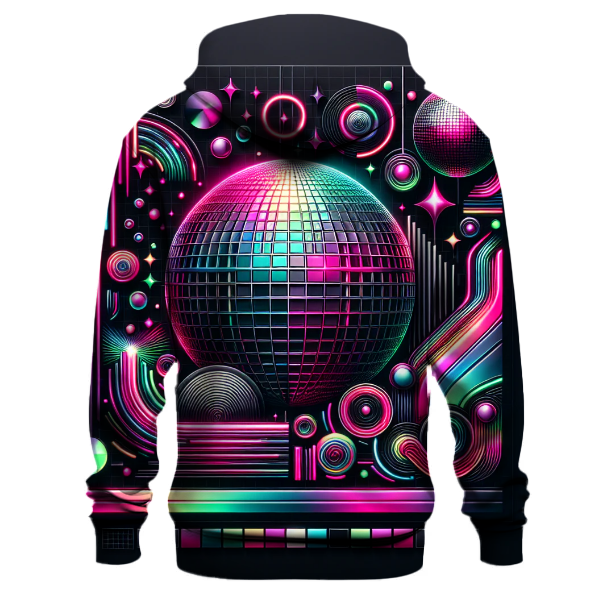 Neon Light Disco Hoodie