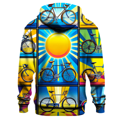 Classic Retro Bicycles Hoodie