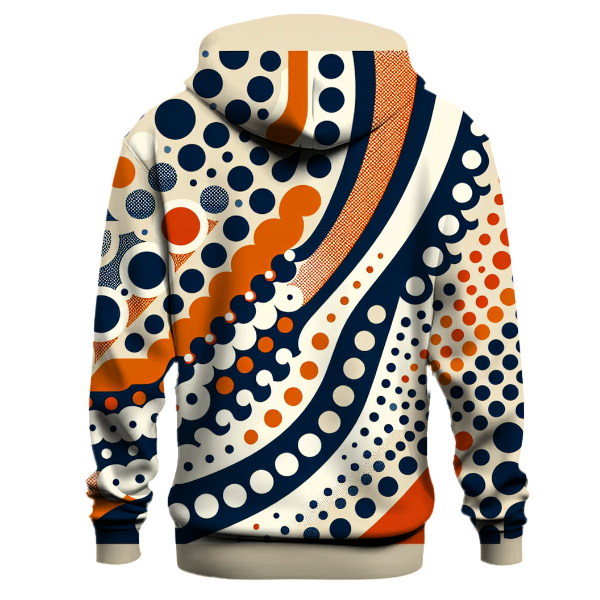 Retro Rhythm Dot Hoodie