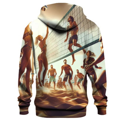 Beach Volleyball - Sand Spike Hoodie