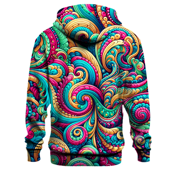 Bohemian Tie-Dye Bliss Hoodie