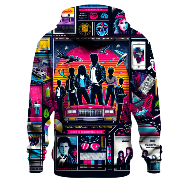 Classic 80s Movie Poster Hoodie