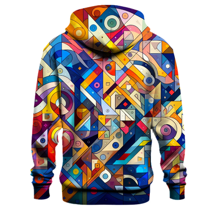 Funky Geometric Playground Hoodie