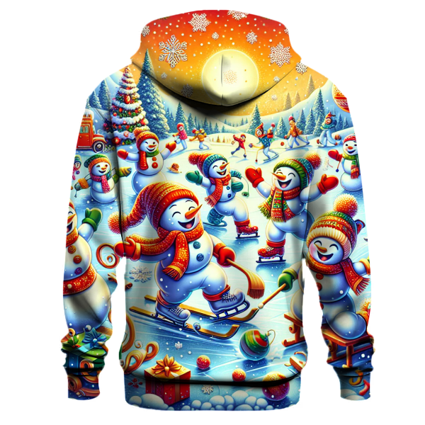 Frosty Fun Winter Games Hoodie