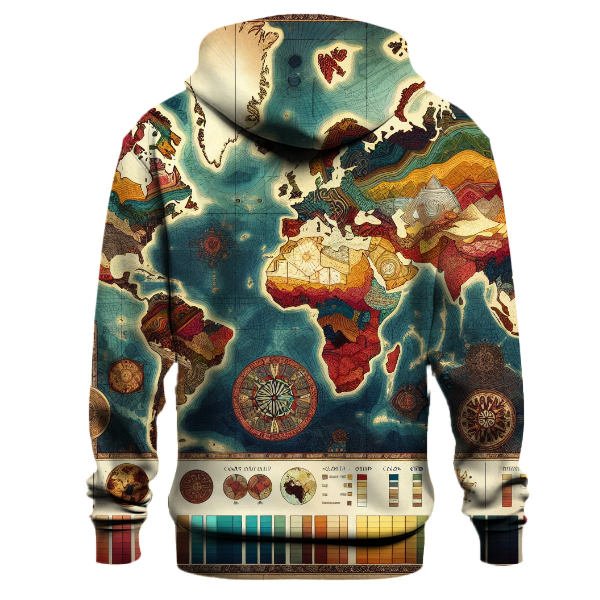 Adventure Awaits Map Hoodie