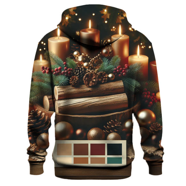 Yule Log Festivities Hoodie