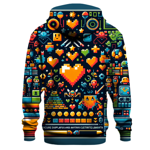 Retro Video Game Revival Hoodie