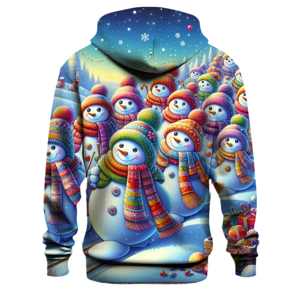 Merry Snowmen Parade Hoodie