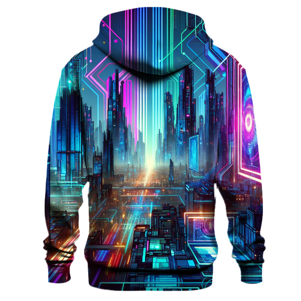 Futuristic Cyberpunk Hoodie