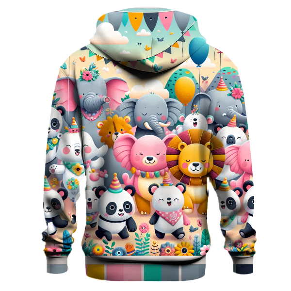 Charming Animal Parade Hoodie