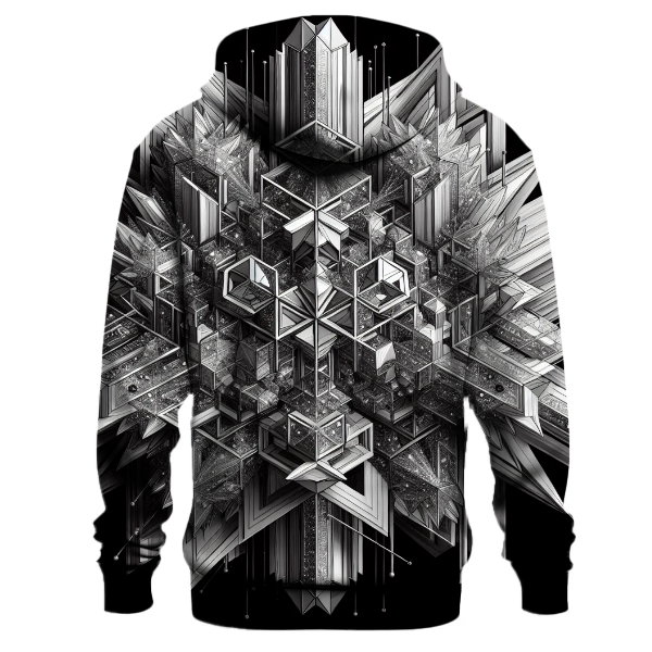 Geometric Crystal Formations Hoodie