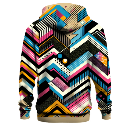 Zigzag Zest Hoodie Printed Hoodies