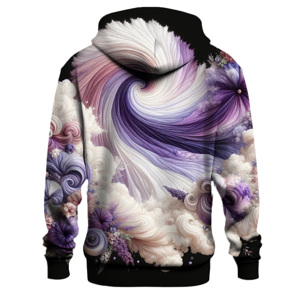 Violet Dream Tie-dye Design Hoodie