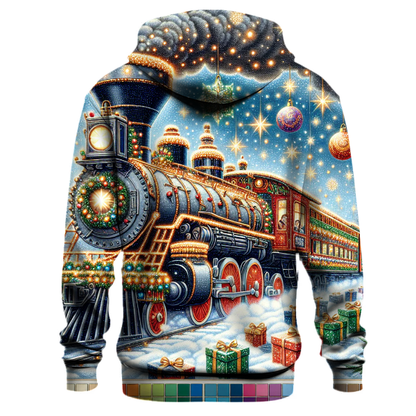 Magical Christmas Train Journey Hoodie