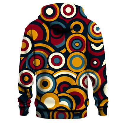 Retro Mod Circles Hoodie