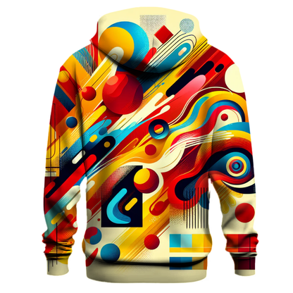 Funky Graphic Explosion Hoodie