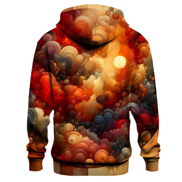 Crimson Horizon Hoodie