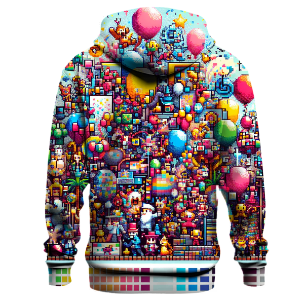 Pixel Party Extravaganza Hoodie