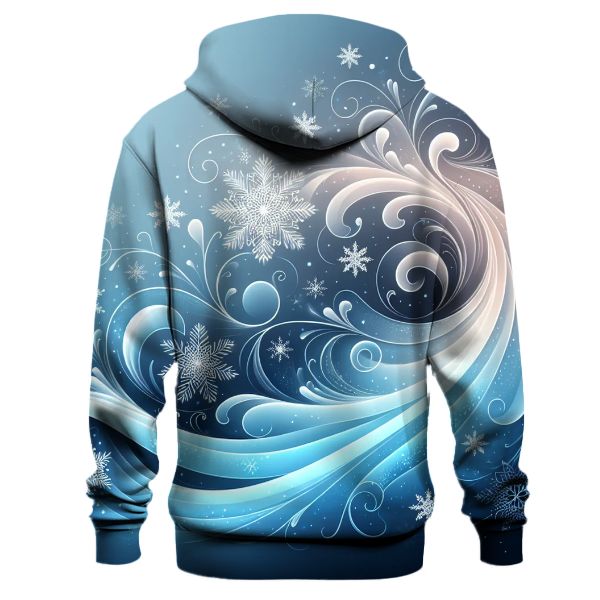 Frosty Winter Woods Hoodie