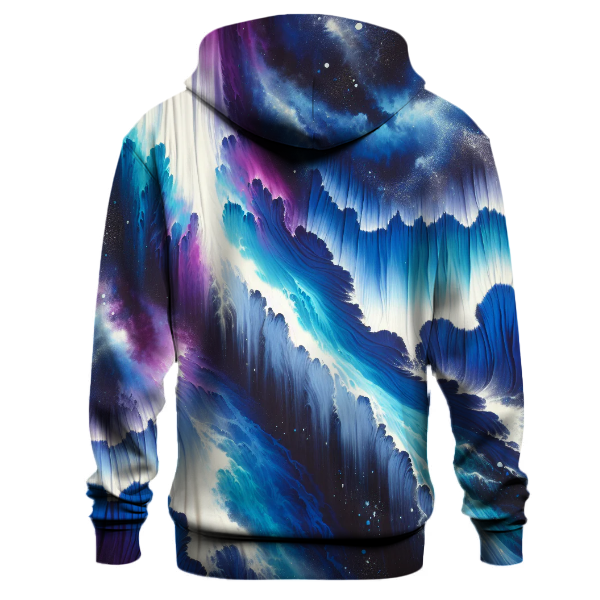 Cosmic Waterfall Splash Hoodie