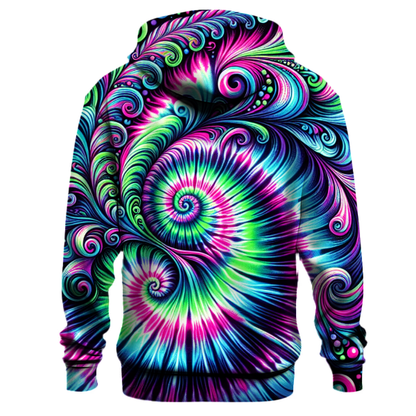 Festival Lights Tie-Dye Hoodie