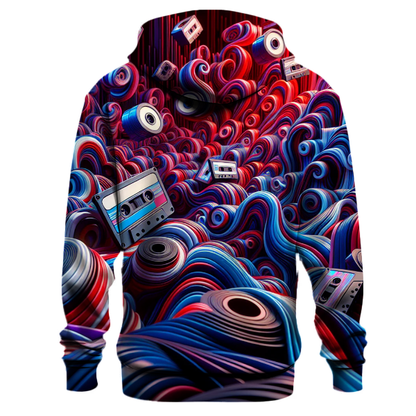 Cassette Wave Nostalgia Hoodie