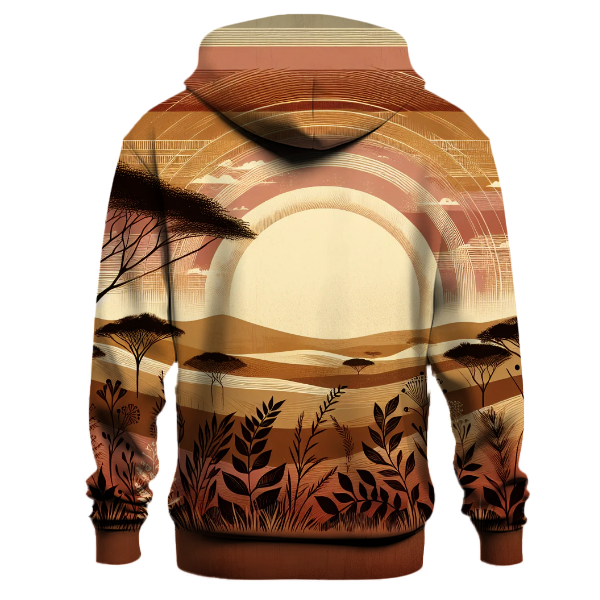 Sunset Savannah Vista Hoodie