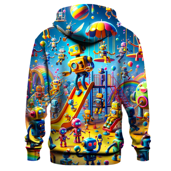 Funky Robot Adventure Hoodie