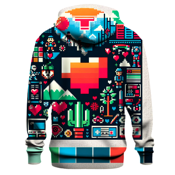 Retro 8-Bit Adventure Hoodie