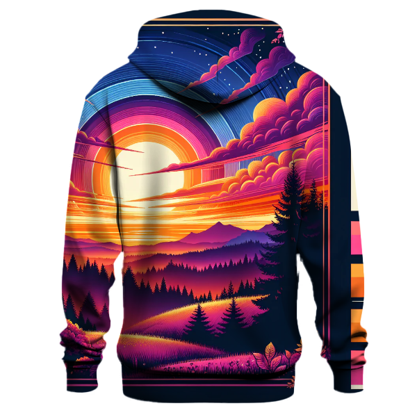 Vivid Sunset Dreams Hoodie