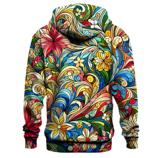 Floral Mosaic Hoodie