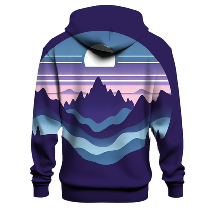 Dusk Over Mountains Hoodie