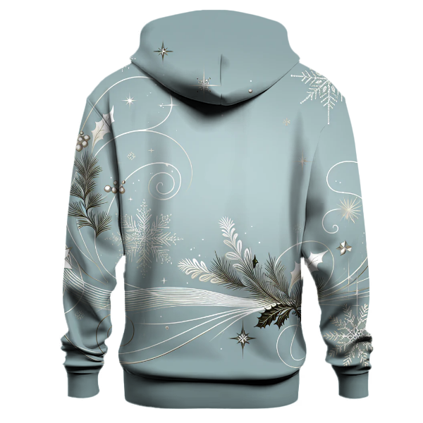 Chic Christmas Elegance Hoodie