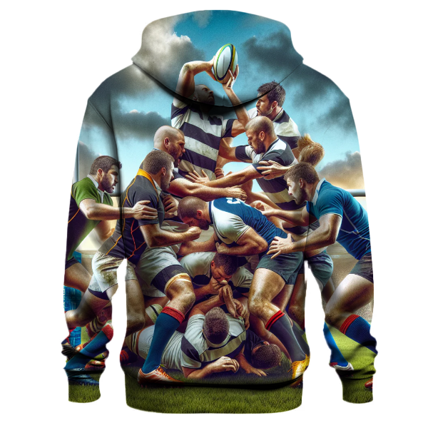 Rugby Scrum Dynamics Hoodie