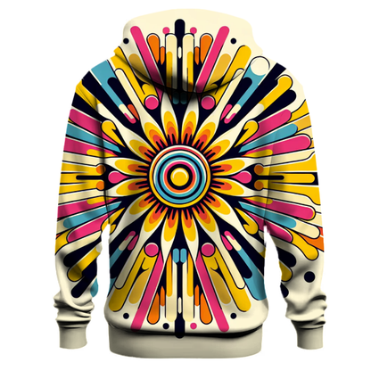 Dynamic Sunburst Hoodie Hoodies Fashion