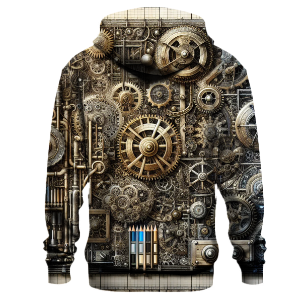 Industrial Steampunk Innovation Hoodie