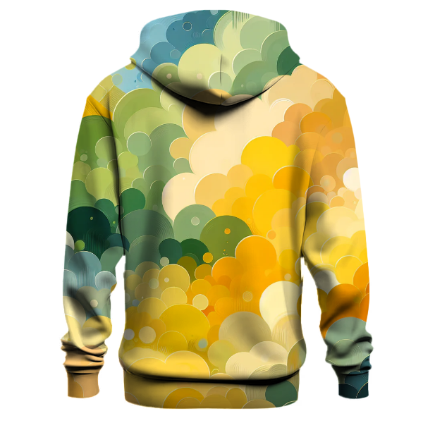 Sunlit Meadow Tie-dye Design Hoodie