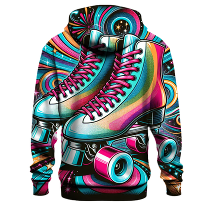 Retro Roller Disco Fever Hoodie