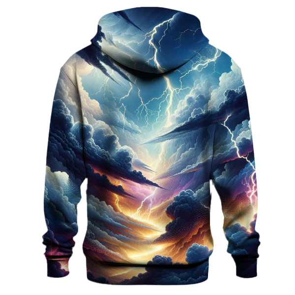 Dynamic Lightning Strike Hoodie