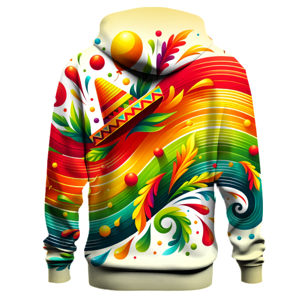 Lively Fiesta Gradient Hoodie