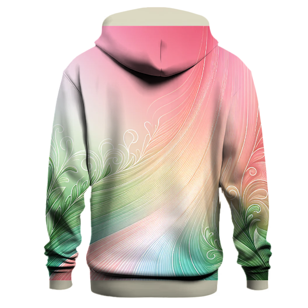 Vibrant Garden Path Hoodie