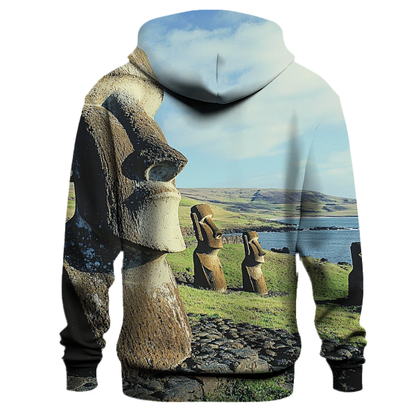 The Moai of Easter Island - Rapa Nui Hoodie