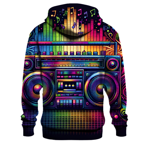 Classic Boombox Vibes Hoodie