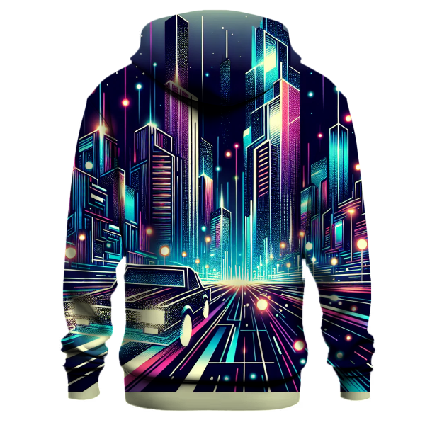 Neon Night Drive Hoodie