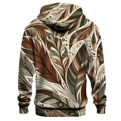 Hippie Boho Feathers Hoodie