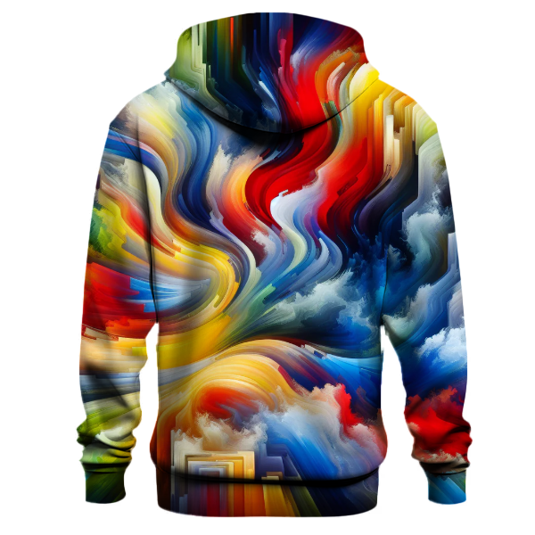 Artful Abstract Harmony Hoodie