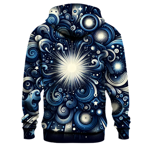 Abstract Cosmic Vibes Hoodie